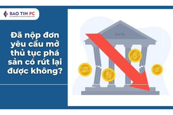 Quyền rút đơn yêu cầu mở thủ tục phá sản và các trường hợp bị trả lại đơn yêu cầu